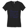 The Universe Is Made Of Protons Neutrons Elektrons And Morons Women's V-Neck T-Shirt