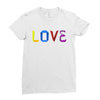 love Ladies Fitted T-Shirt