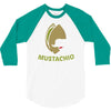 mustachio 3/4 Sleeve Shirt