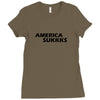 43. amerika suk 023 Ladies Fitted T-Shirt