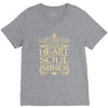 love the lord your god heart soul mind V-Neck Tee