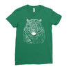 snarling tiger best trending Ladies Fitted T-Shirt