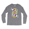 party king design funny humor cool graph baseball Long Sleeve Shirts