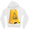 caution bananas Zipper Hoodie