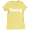 the walking mom Ladies Fitted T-Shirt