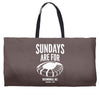 sundays are for football foot ball Weekender Totes