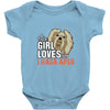This Girl Loves Her Lhasa Apso Baby Onesie