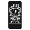 Never Underestimate Old Man Who Was Born April Samsung Galaxy S7
