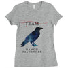 team damon salvatore Ladies Fitted T-Shirt