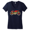 caferacer Women's V-Neck T-Shirt