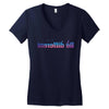 Be Different Women's V-Neck T-Shirt