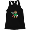 breaking bricks Racerback Tank