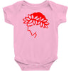 olympiakos logo greek soccer Baby Onesie