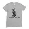 you shall not pass 2 Ladies Fitted T-Shirt