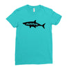Mama Shark Ladies Fitted T-Shirt