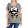 skull Ladies Curvy T-Shirt