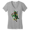 boba fatt Women's V-Neck T-Shirt