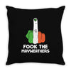 Fook The Mayweathers Throw Pillow