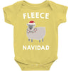 fleece navidad Baby Bodysuit