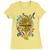 tmnt Ladies Fitted T-Shirt