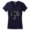 toothless on your back Women's V-Neck T-Shirt