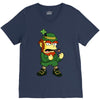 happy saint patrick day simpson 2 V-Neck Tee