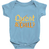 quest &amp; chill Baby Onesie