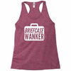 briefcase wanker Racerback Tank