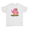 mrs yetti and her poops Youth Tee