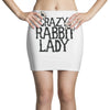 crazy rabbit lady Mini Skirts
