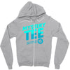 mystery tee Zipper Hoodie