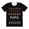 ugly christmas papa All Over Women's T-shirt