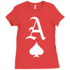 ace of spades (2) Ladies Fitted T-Shirt