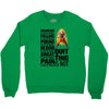 super saiyan quitting is not Crewneck Sweatshirt