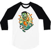 frankenstein soccer 3/4 Sleeve Shirt