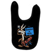 looney tunes genius at work Baby Bibs