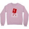 life is simple eat sleep and tai chi Crewneck Sweatshirt