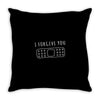 I Forgive You Throw Pillow
