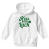 kiss me for luck Youth Hoodie