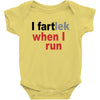 i  fartlek Baby Bodysuit