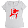 hadouken ryu Women's Triblend Scoop T-shirt