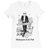 shakespeare in the park Ladies Fitted T-Shirt