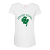 irish girl Maternity Scoop Neck T-shirt