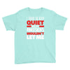 tried to keep quiet but my ancestors Youth Tee