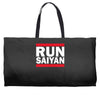 run saiyan Weekender Totes