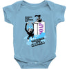 monkey have a shower wet Baby Onesie