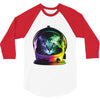 astro cat 3/4 Sleeve Shirt