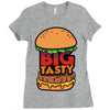 big tasty Ladies Fitted T-Shirt
