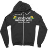 i Can't Live Without Love Vincent Van Gogh Zipper Hoodie