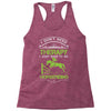 i don't need therapy i just need to do horseriding 1 Racerback Tank